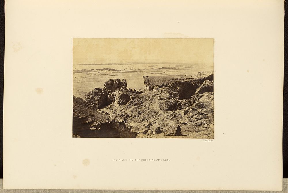 The Nile from the Quarries of Joura by Francis Frith