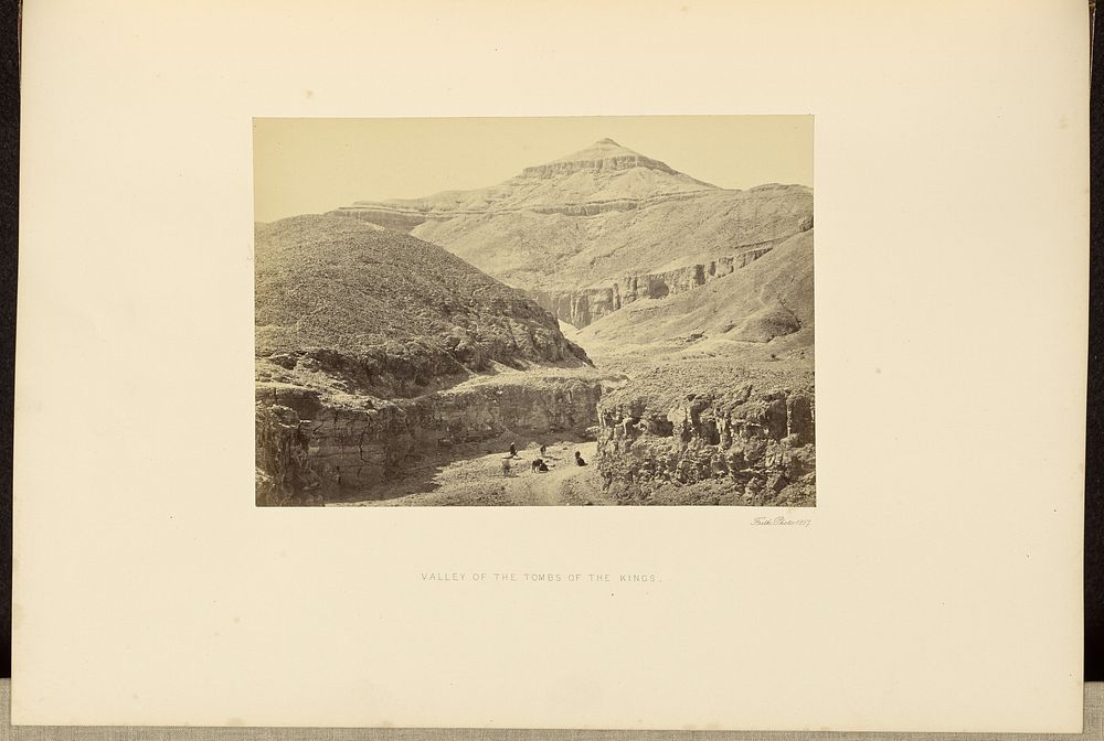 Valley of the Tombs of the Kings by Francis Frith