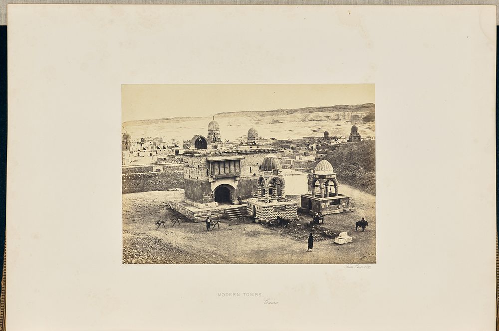 Modern Tombs, Cairo by Francis Frith