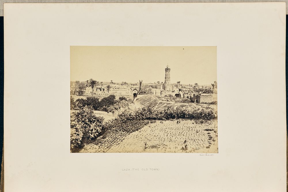 Gaza (The Old Town) by Francis Frith