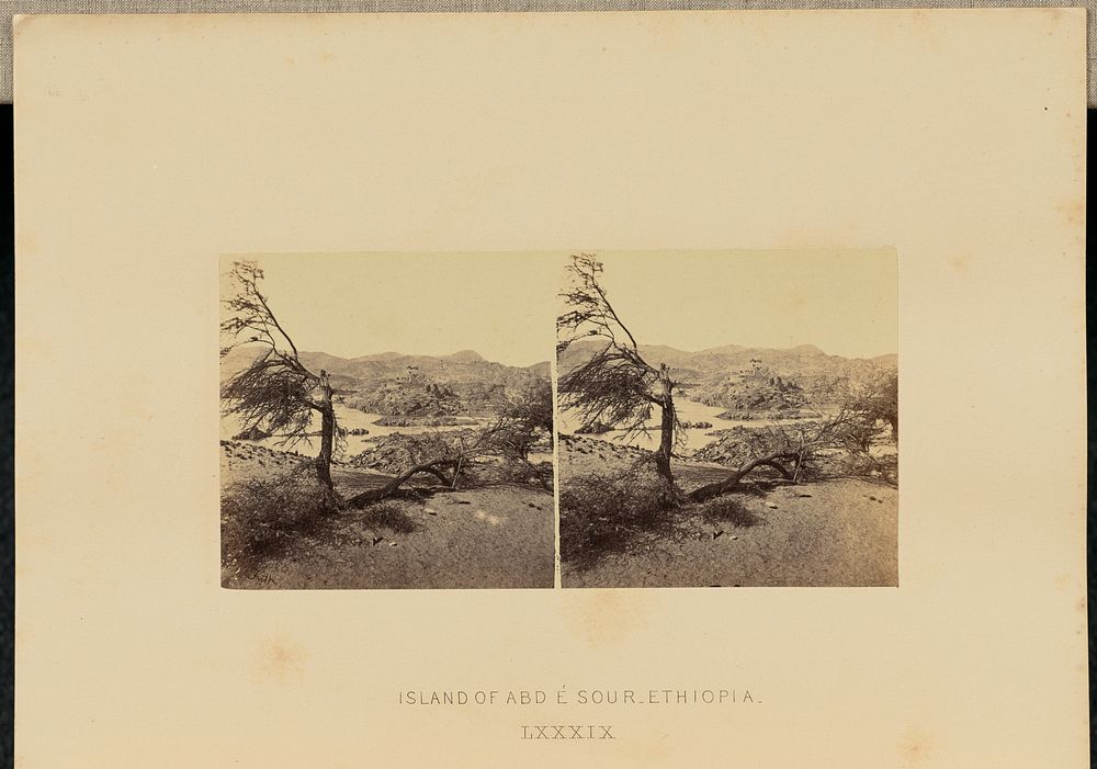 Island of Abd é Sour, Ethiopia by Francis Frith