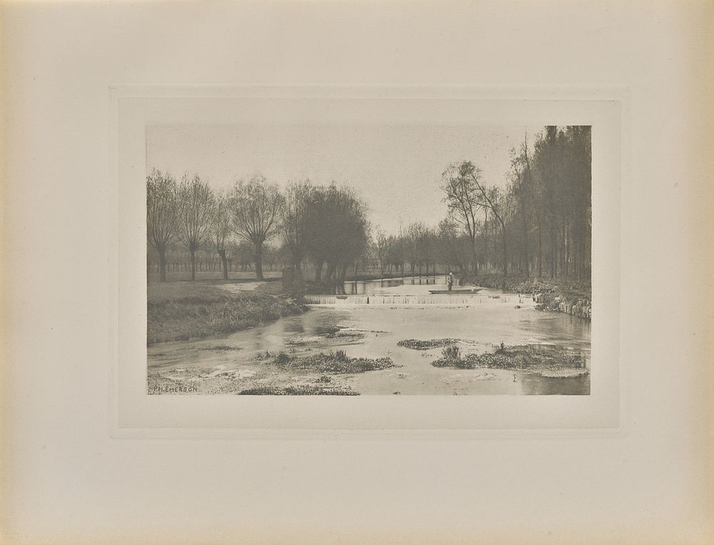 The Shoot, Amwell Magna Fishery by Peter Henry Emerson