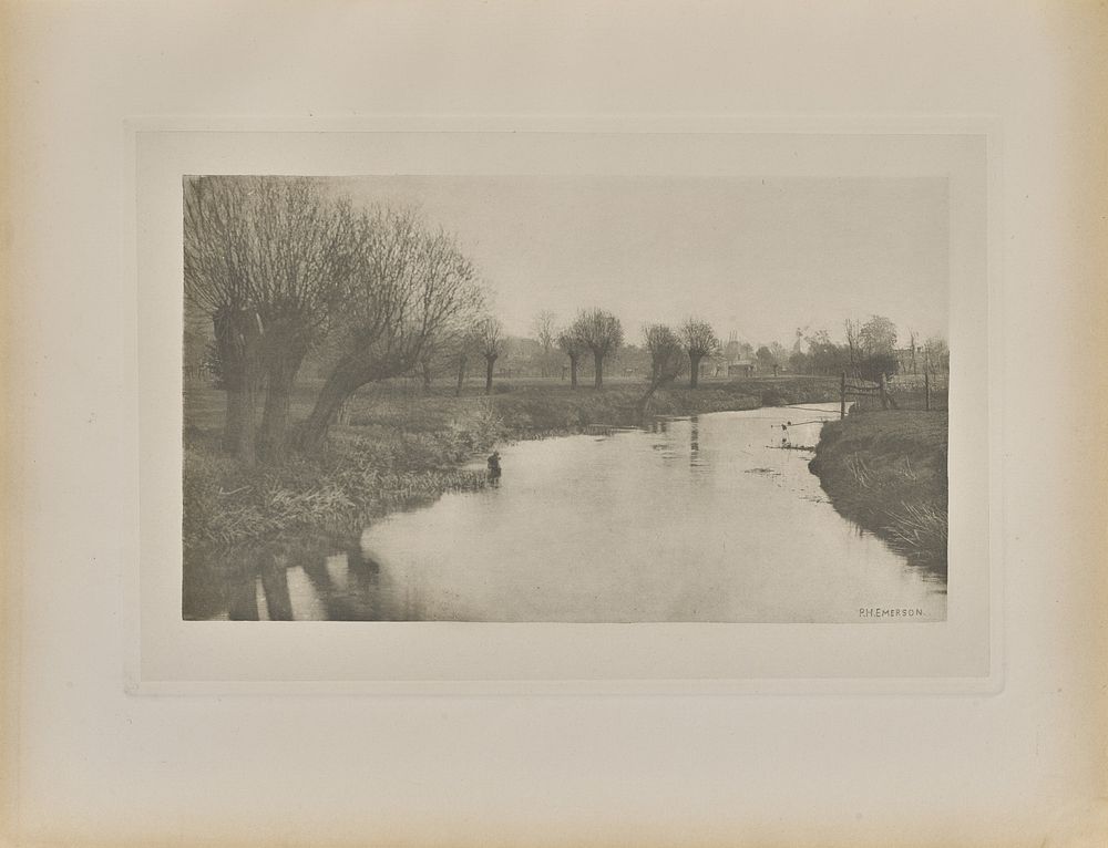 Stanstead from the Lea by Peter Henry Emerson