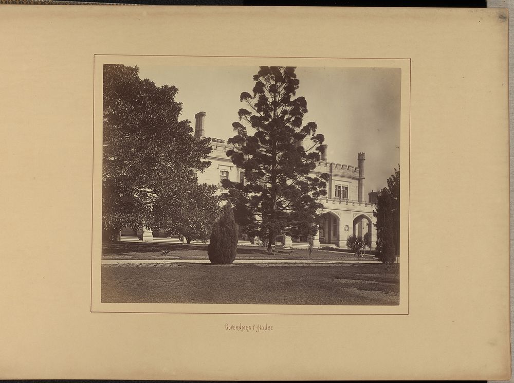 Government House by New South Wales Government Printing Office