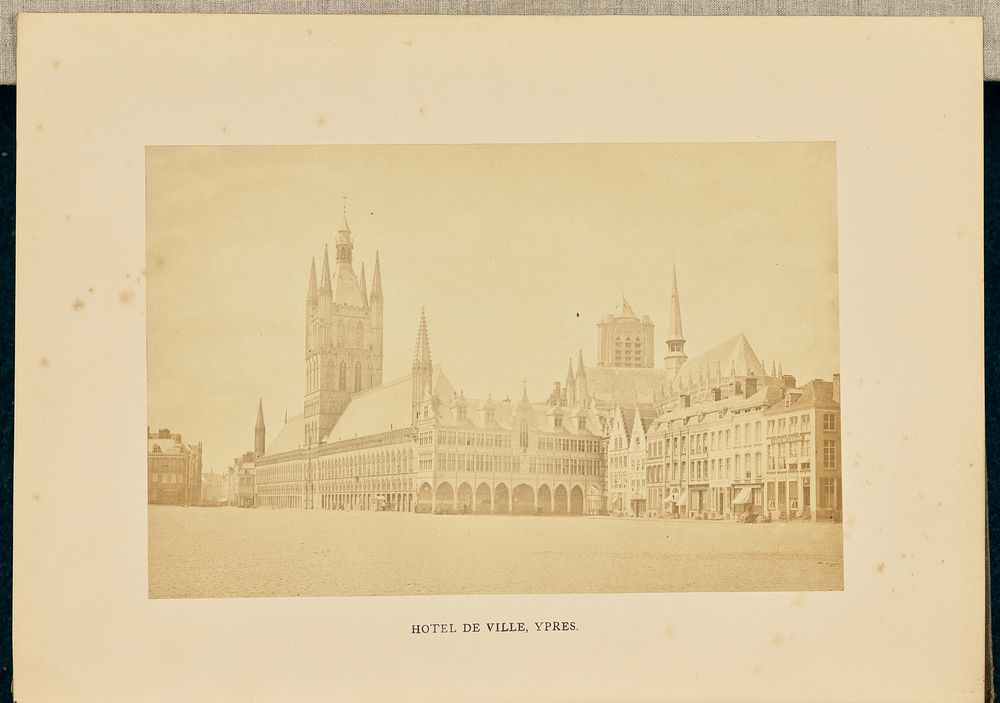 Hotel de Ville, Ypres by Cundall and Fleming