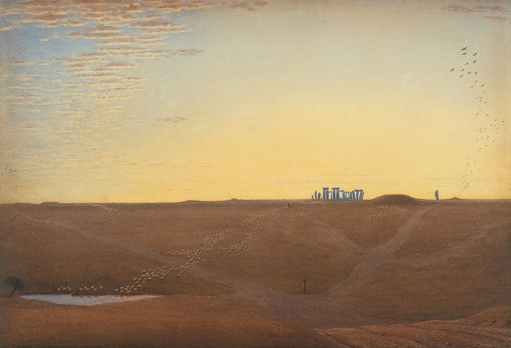 Stonehenge - Twilight by William Turner of Oxford