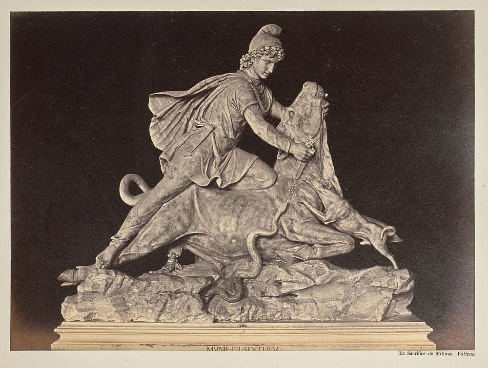 Le Sacrifice de Mithras. Vatican by James Anderson