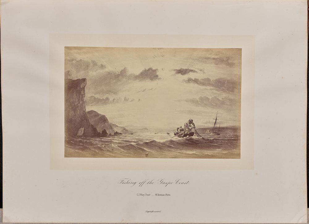 Fishing of the Gaspe Coast by William Notman