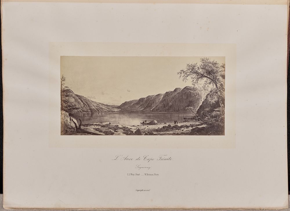 L'Ance de Cape Trinite by William Notman