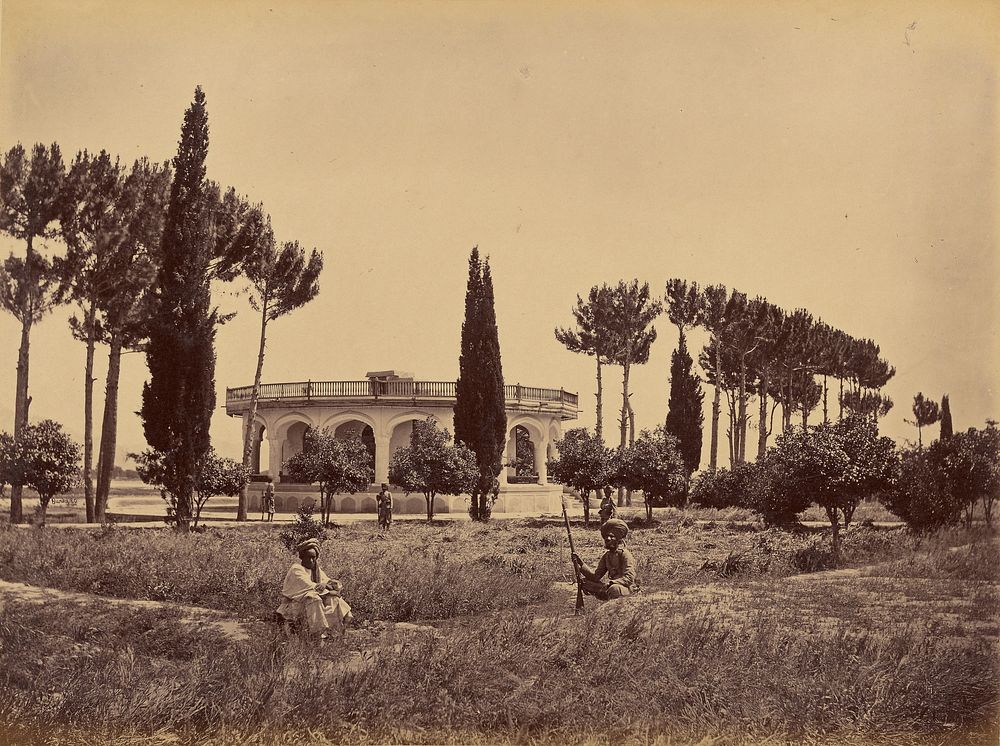 The Amir's Garden, Jellalabad, from Entrance by John Burke