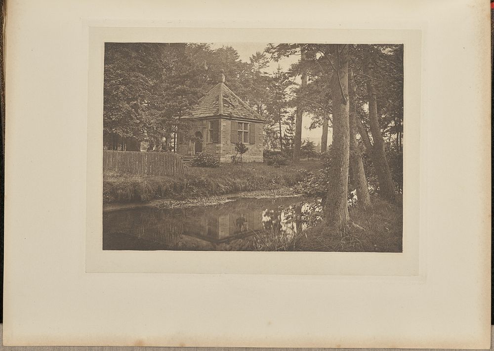 Walton and Cotton's Fishing House, Beresford Dale by Captain George Bankart
