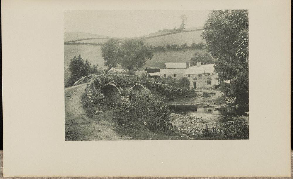 Malmsmead: at the Entrance to Doone Valley by Charles L Mitchell M D and A W Elson and Co
