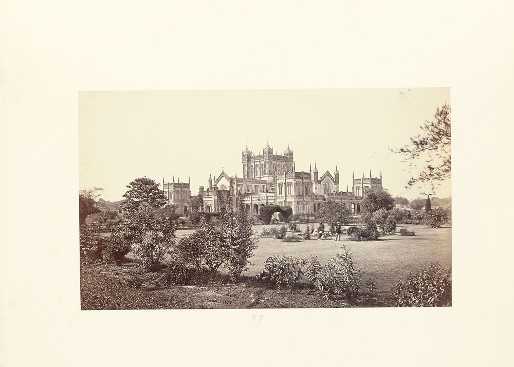 Benares; Queen's College by Samuel Bourne