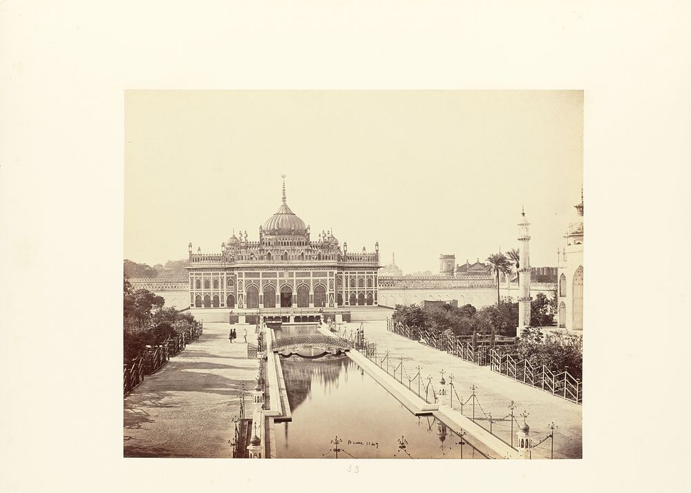Lucknow; The Hooseinabad Emambara (Mohamed Ali Shah's) by Samuel Bourne