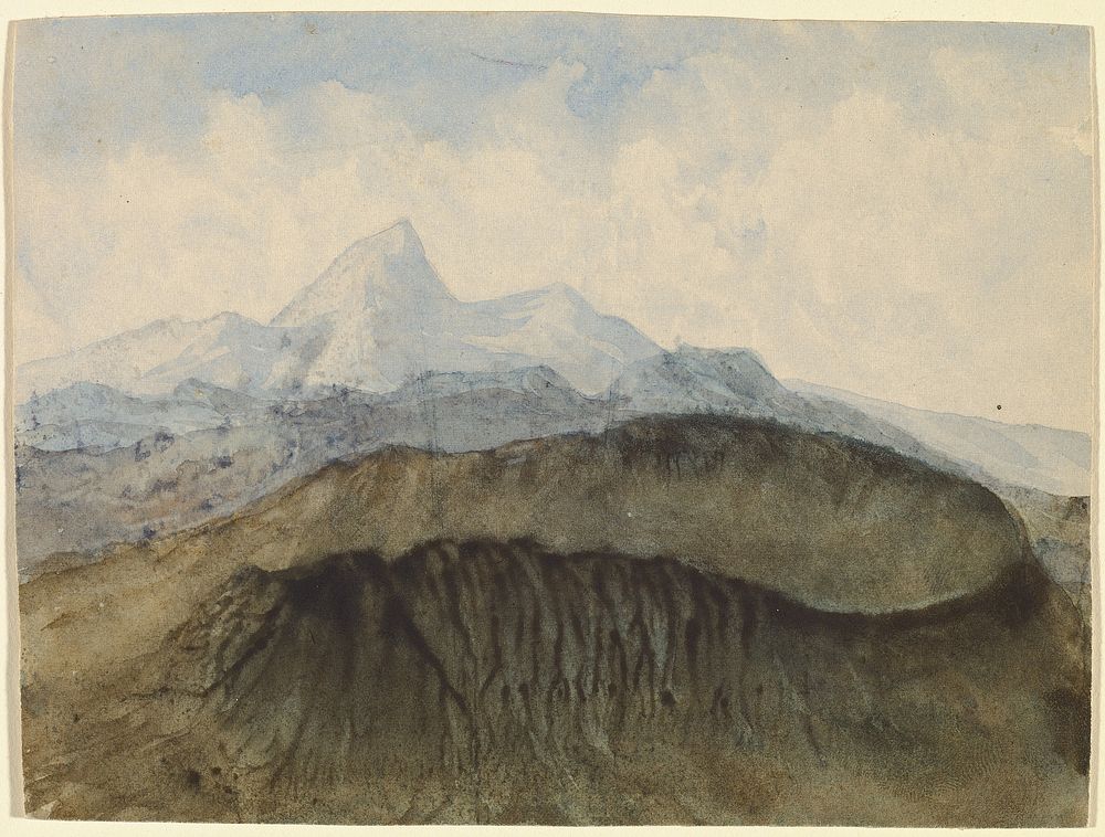 A Volcano in Auvergne by Amantine Aurore Lucile Dupin baronne Dudevant George Sand