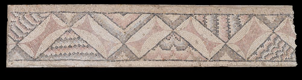Panel from a Mosaic Floor from Antioch (bottom right border; part of 70.AH.96)