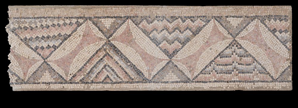 Panel from a Mosaic Floor from Antioch (bottom left border; part of 70.AH.96)