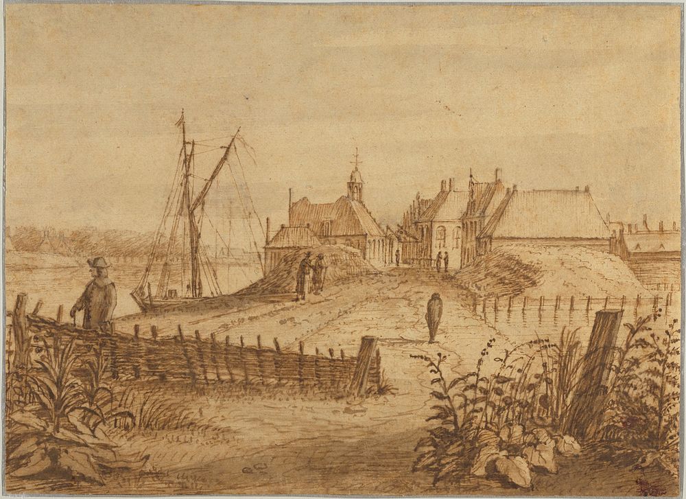 View of Part of the City of Amsterdam by Abraham Rutgers