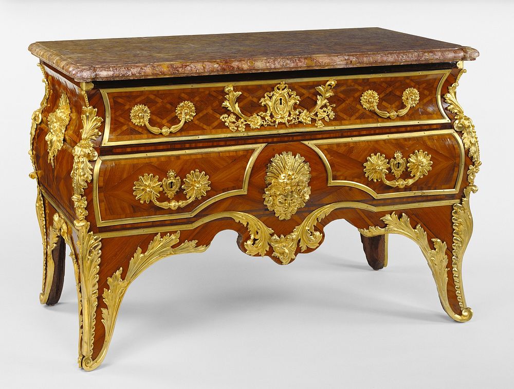 Commode by André Charles Boulle and Charles Michel Cochois