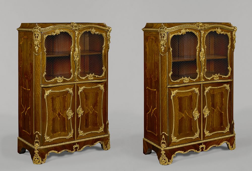 Pair of Cabinets by Bernard II van Risenburgh