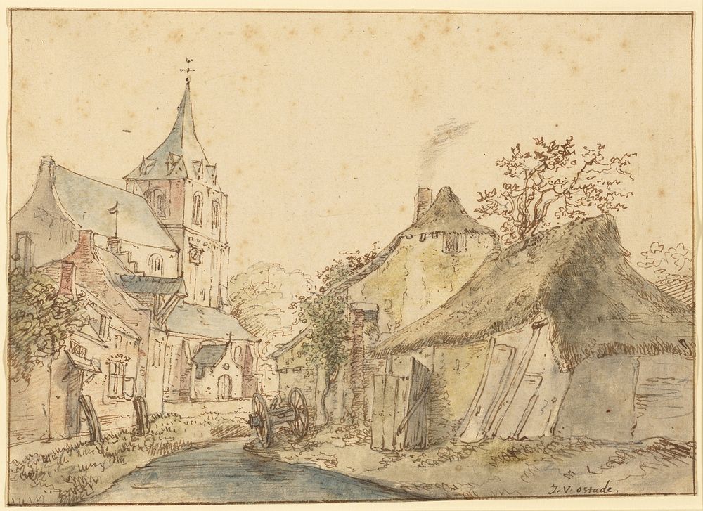View of Eindhoven from the Northeast by Isack van Ostade