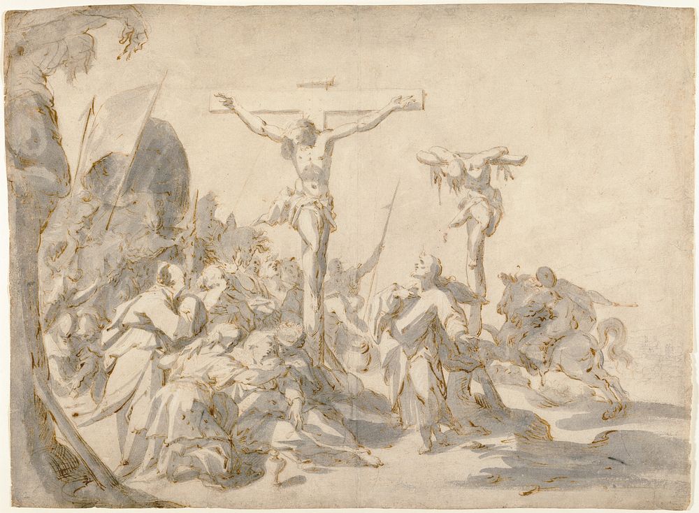 The Crucifixion by Hans von Aachen