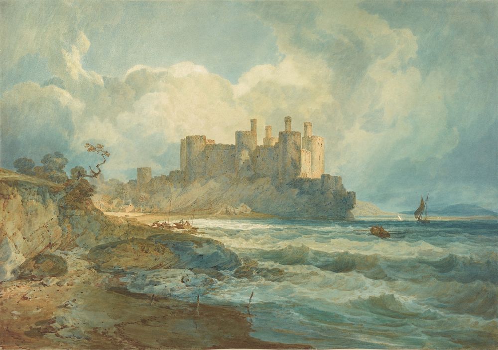 Conway Castle, North Wales by Joseph Mallord William Turner