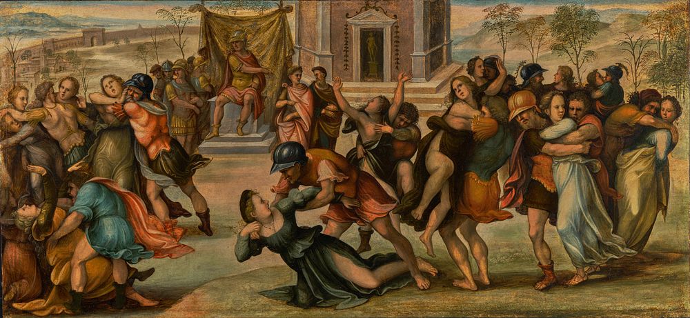 The Abduction of the Sabines by Girolamo del Pacchia