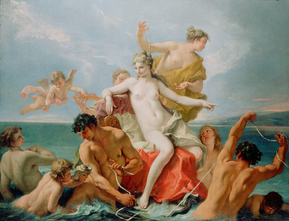 Triumph of the Marine Venus by Sebastiano Ricci