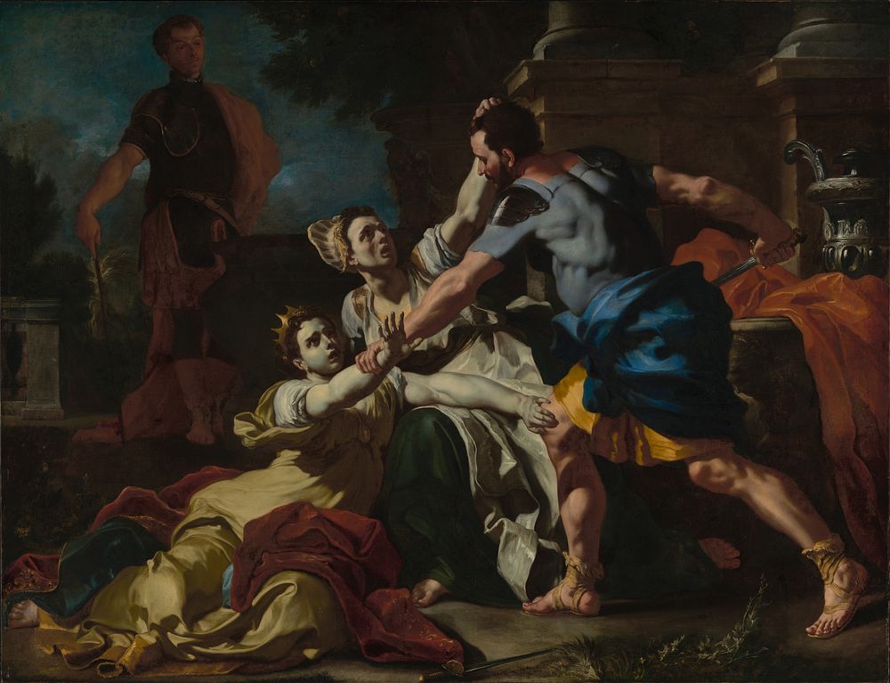 Death of Messalina by Francesco Solimena