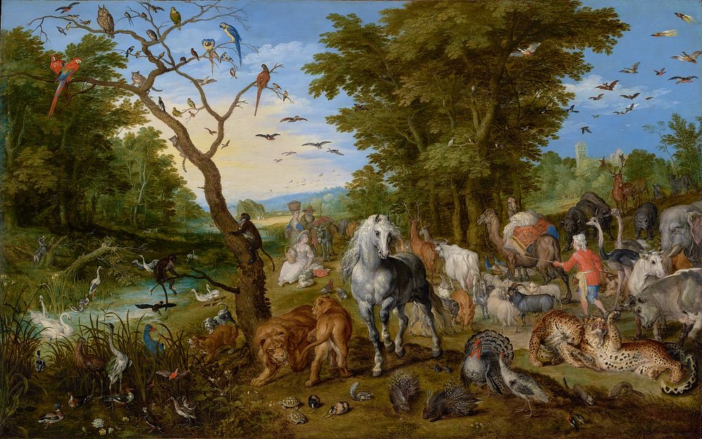 The Entry of the Animals into Noah's Ark by Jan Brueghel the Elder
