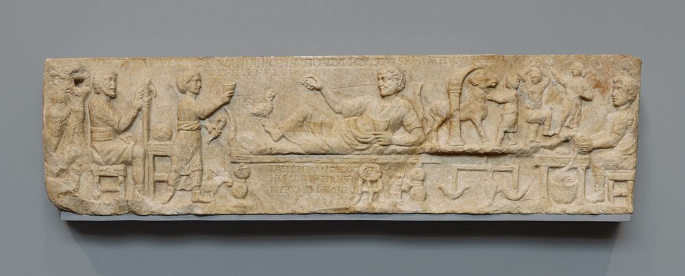 Front Panel from a Sarcophagus