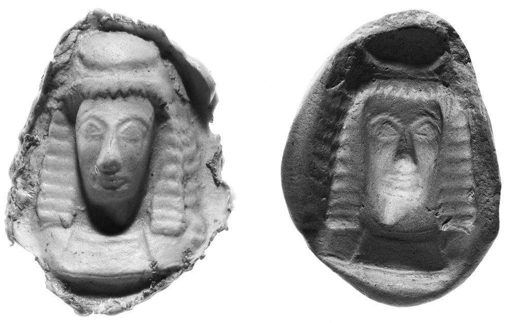 Mold for the Front half of a Daedalic Female Head