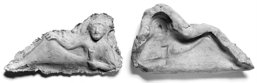 Mold for the Figure of a Reclining Male Symposiast