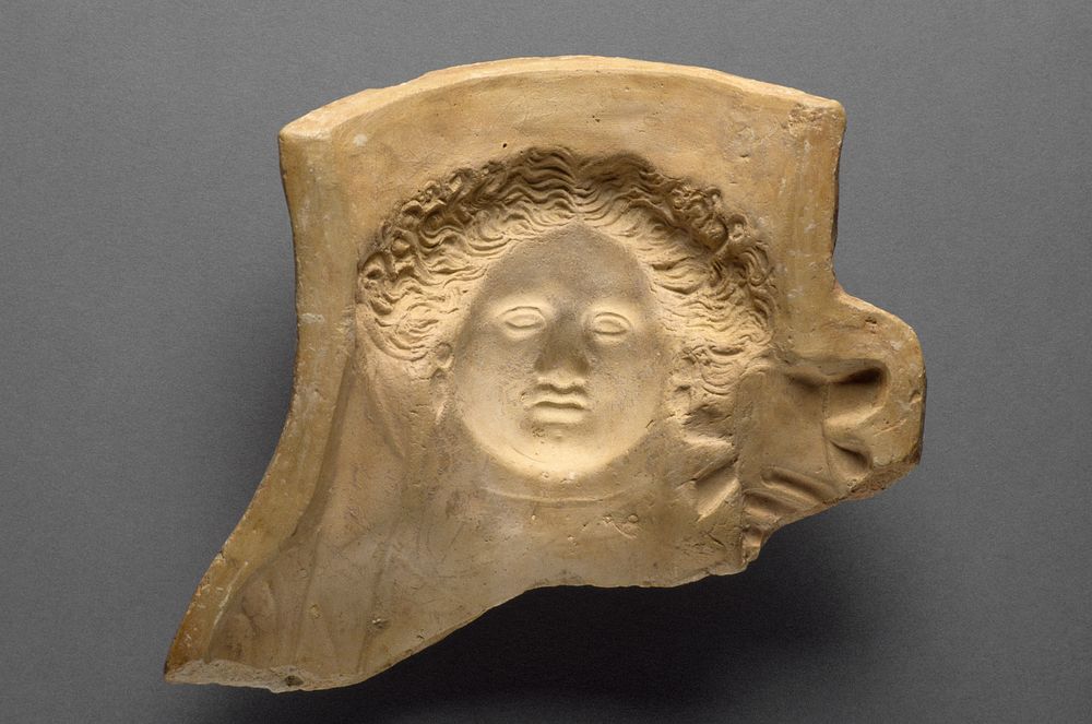 Mold for the Bust of Demeter or Kore by Shop of Zopyras Ra and La
