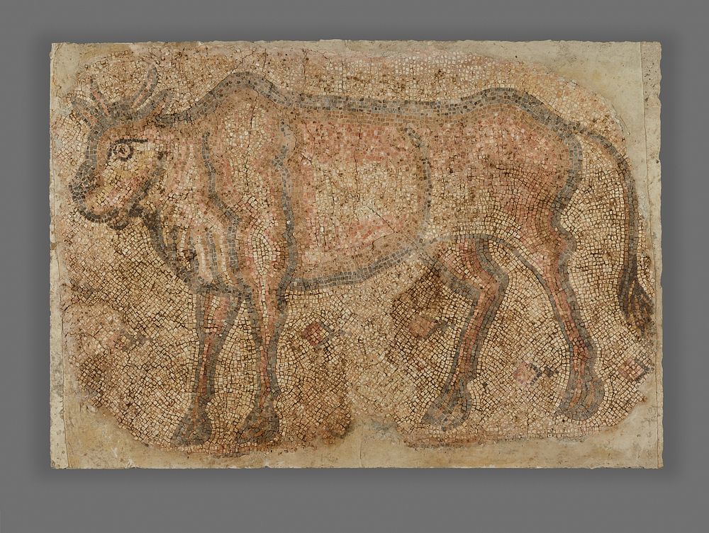 Mosaic of a Bull