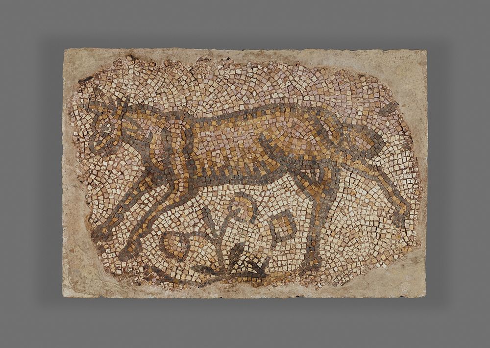 Mosaic Fragment of Bull