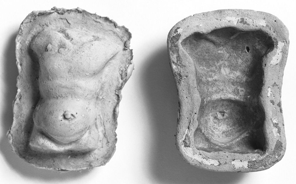 Mold of the Torso of a Male with a Distended Stomach