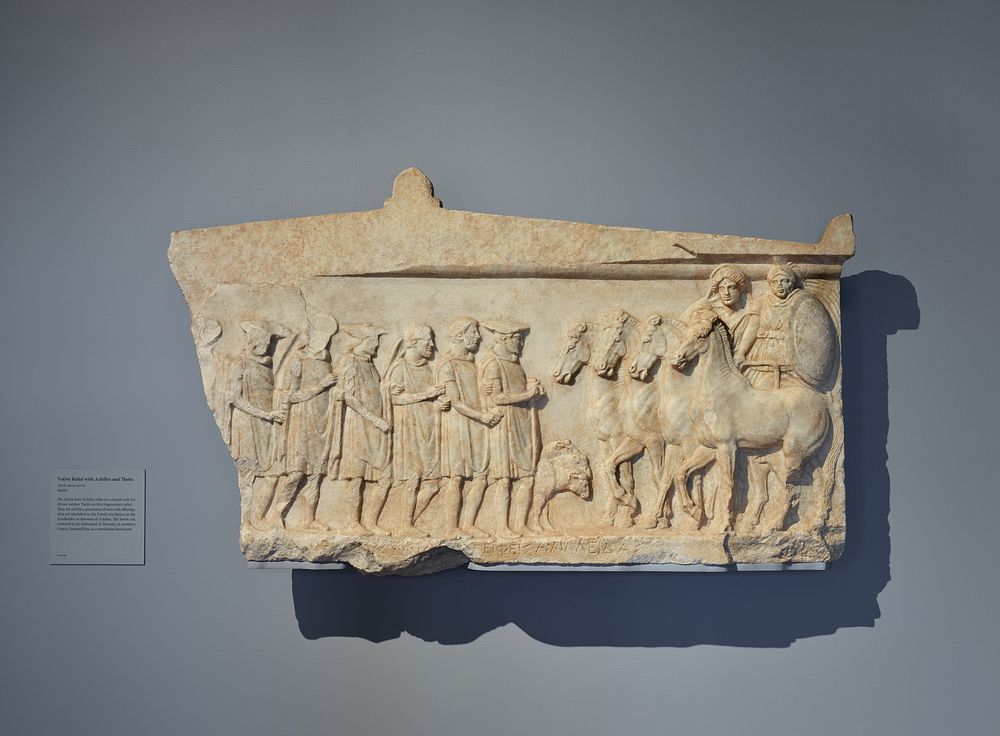 Votive Relief to Achilles and Thetis