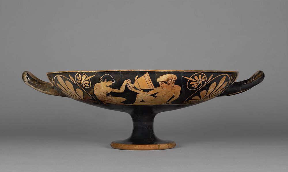 Attic Red-Figure Kylix by Phintias