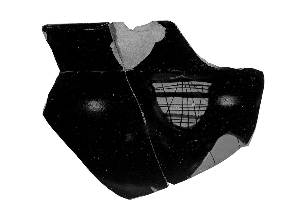 Attic Red-Figure Skyphos or Mastoid Fragment