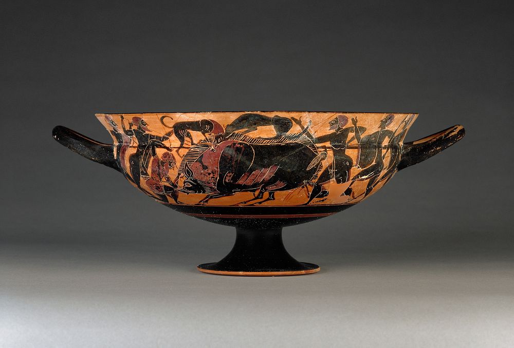 Attic Black-Figure Siana Cup by Painter of Boston C A