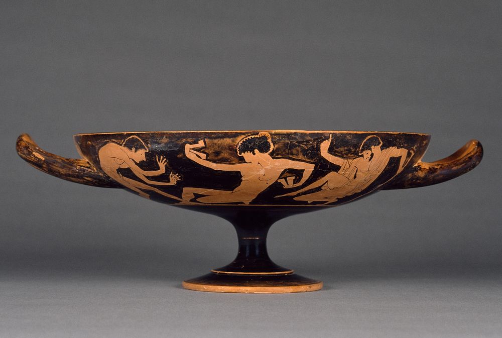 Attic Red-Figure Cup Type B by Onesimos and Euphronios