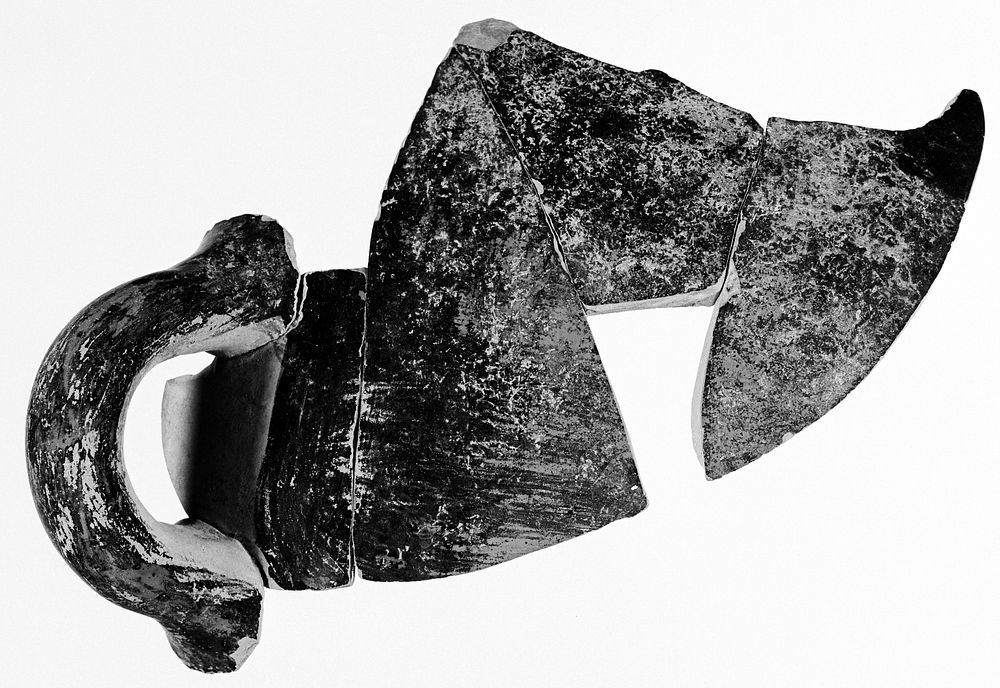 Attic Black-Figure Hydria Fragment (comprised of 5 Joined Fragments)