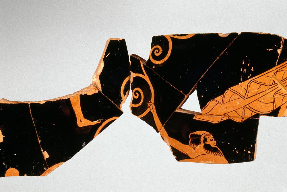 Attic Red-Figure Stamnos Fragments by Kleophrades Painter