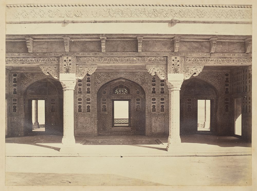 The Musamman Burj at Agra Fort