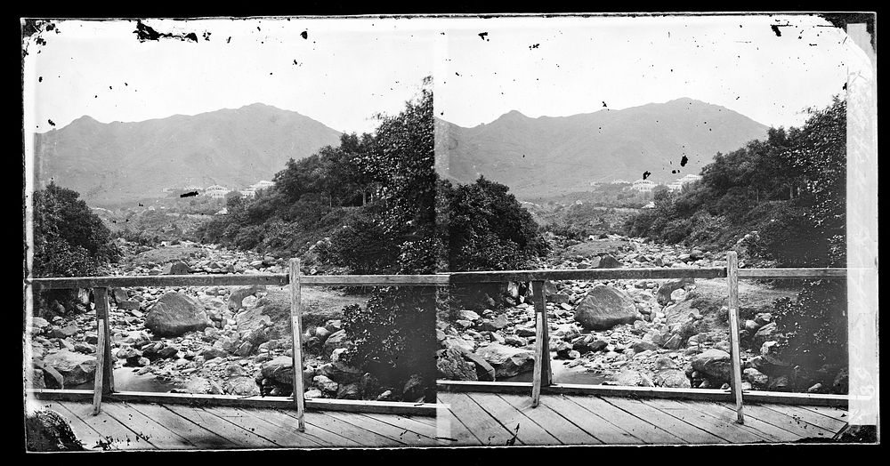 Happy Valley, Hong Kong. Photograph by John Thomson, 1868/1871.