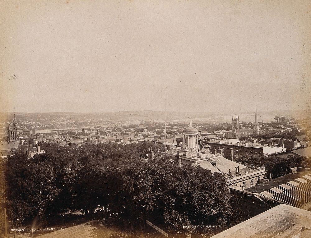 Albany, New York. Photograph by Notman Photo Co., ca. 1880.