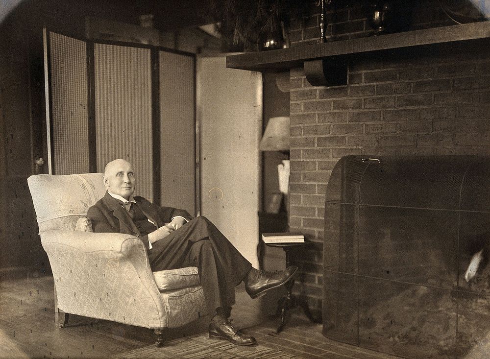 Alfred North Whitehead. Photograph.