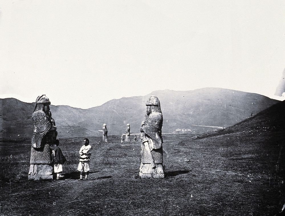 Nanking, Kiangsu province, China. Photograph, 1981, from a negative by John Thomson, 1871.